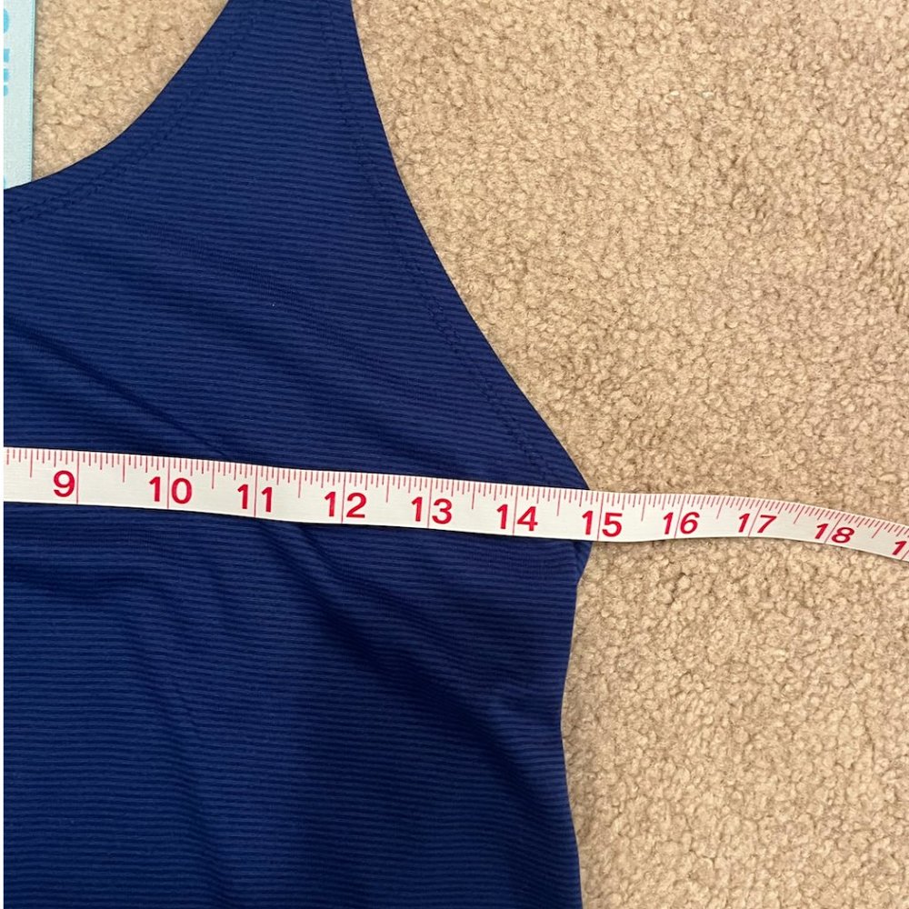 EUC NIKE DRI-FIT Elastika Royal Blue Training Tank Top, Size XS - Picture 11 of 13